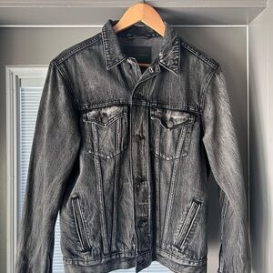 Lucky Brand Women's Black Denim Jacket
